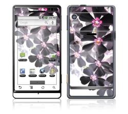 Motorola Droid Asian Flower Decal Skin