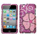 Apple iPod Touch 4th Generation Blooming Rhinestone Protector Case