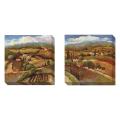 Cecile Broz 'Midday Sun' 2-piece Art Set