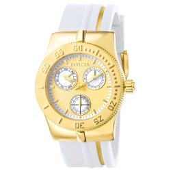 Invicta Women's Wildflower White Rubber Watch