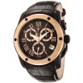 Swiss Legend Men's Traveler Black Leather Chronograph Watch