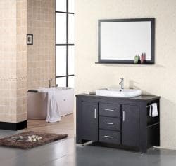 Design Element Franklin 48-inch Modern Bathroom Vanity Set