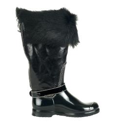 Tremp Women's Faux Fur Leather Snow Boots