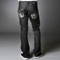 Laguna Beach Jean Company Men's Redondo Beach Black Straight Leg Jeans