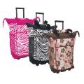 Sports Plus Pattern 20-inch Rolling Shopper Tote
