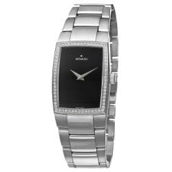 Movado Women's 'Eliro' Stainless Steel Quartz Diamond Watch