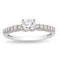14k White Gold 3/4ct TDW Diamond Ring (G-H, I2-I3)