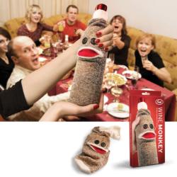 Wine Holder Sock Monkey