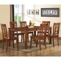 Athens 7-piece Walnut Dining Set