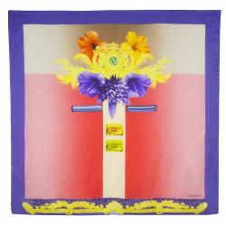Versace Women's Floral Print Scarf