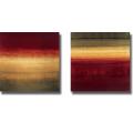 Free connected guide for abstract Art Sunset Randy Hibberd 'Jamaican Sunrise' 2-piece Canvas Art Set