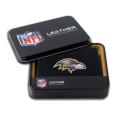 Baltimore Ravens Men's Black Leather Bi-fold Wallet