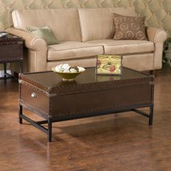 Brookwood Espresso Storage Cocktail Table