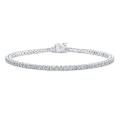 14k White Gold 2ct TDW Diamond Dreams Tennis Bracelet (G-H,SI2)