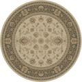 Oriental rug making Kits free online info Kingston Ivory Oriental Rug (5'3 Round)