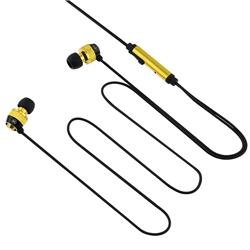 Yellow 3.5 mm Stereo Headset for Motorola MB810 Droid X