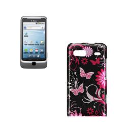 Pink Butterfly HTC T-Mobile G2 Protector Case