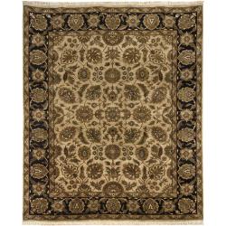 Hand-knotted Mandara New Zealand Wool Rug (8' x 10')