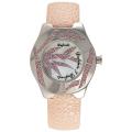 Beneficial data on Lady Pink Graffiti Artists Dufonte by Lucien Piccard Women's Swank Pink Crystal Watch