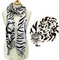 Zero Zero Zebra Print Wrap