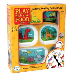 Hutzler Play with your Food Children's Dinosaur Dinnerware Set