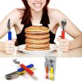 Snack and Stack Building Bricks Childrens Cutlery