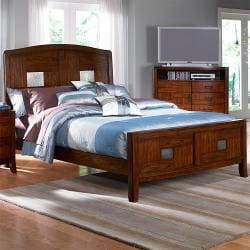Sierra Cherry Queen-size Bed