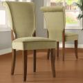 Andorra Olive Velvet Side Chairs (Set of 2)