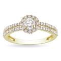 14k Yellow Gold 3/4ct TDW Diamond Ring (G-H, I1-I2)
