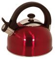 Sabal Red Stainless Steel 2.1-quart Tea Kettle