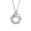 Sterling Silver Hearts of Promise 'Mother and Child' Necklace