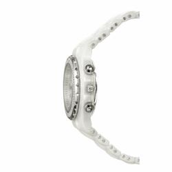 TechnoMarine Women's 'Ceramic' White Quartz Diamond Watch
