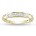 14k Yellow Gold 1/4ct TDW Diamond Eternity Ring (G-H, I1-I2)