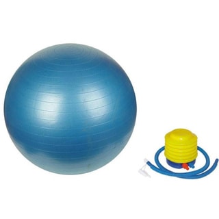 Sivan Health and Fitness 75cm Anti-Burst Gym Ball with Foot Pump