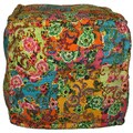 Handmade Casual Living Multi Cube Pouf