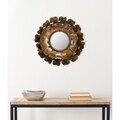 Handmade Arts and Crafts Blossoms Petal Wall Mirror