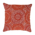 Pillow Perfect 'Mosaic' Red Square Throw Pillow