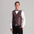 Ferrecci Men's Blue Brown Tile 3-piece Vest Set