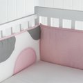 Big Believers Pink Parade Crib Bumper