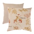 Pillow Perfect French Floral 18-inch Throw Pillow