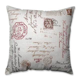 French Postale 23-inch Floor Pillow