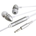 BasAcc 3.5-mm Silver In-Ear Stereo Headset with ON/ OFF Button