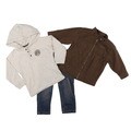Kenneth Cole Toddler Boy's 3-piece Jacket and Denim Pants
