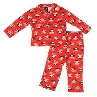 Small Paul by Paul Frank Toddler Boys' 2-piece Monkey Face Pajama Set