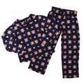 Small Paul by Paul Frank Girls' 2-piece Monkey Face Print Pajama Set FINAL SALE