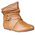 Riverberry Women's 'Tinker' Strappy-detail Slouch Bootie