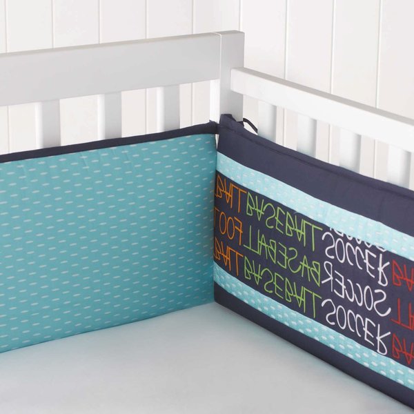 Big Believers Navy Four-piece Bumper Set