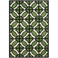 Alliyah Hand Made Tufted Jet Black New Zeeland Blend Wool Rug (5' x 8')