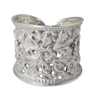 Sterling Silver 'Mae Ping Jasmine' Ring (Thailand)