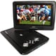 Azend MDP1008 Portable DVD Player - 10.1" Display - Red